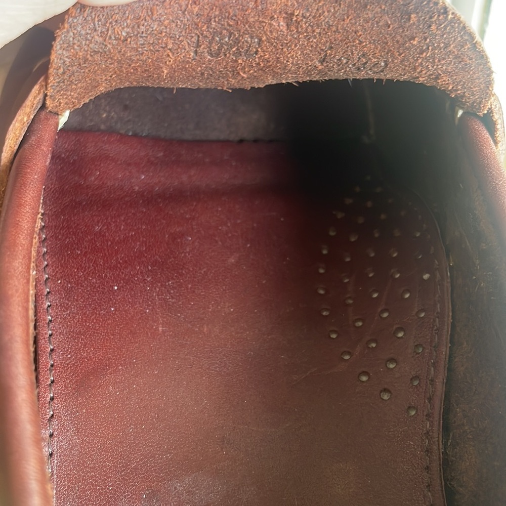 Allen Edmond Penny Loafers size: 10.5D Brown Leather - Picture 8 of 8